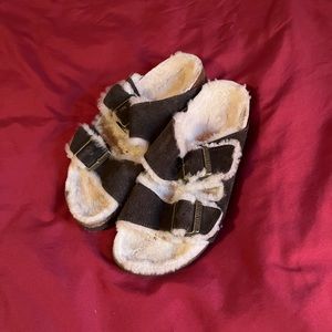 Shearling Burkenstocks